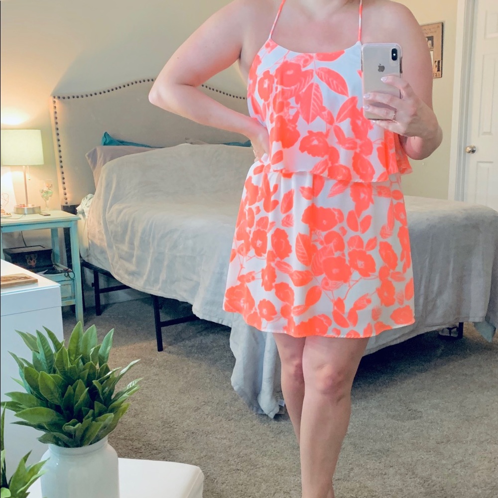 Chiffon float dress